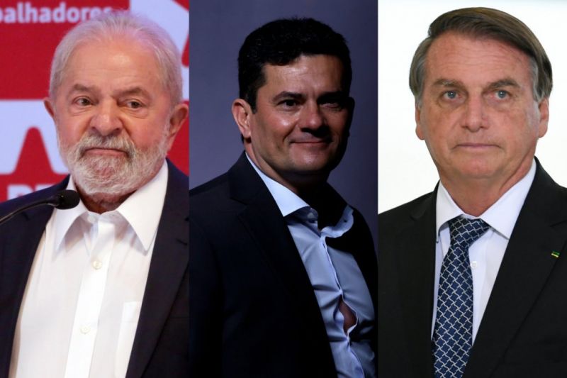 Lula, Moro e Bolsonaro sobem o tom e polarizam disputa de narrativas com foco em 2022