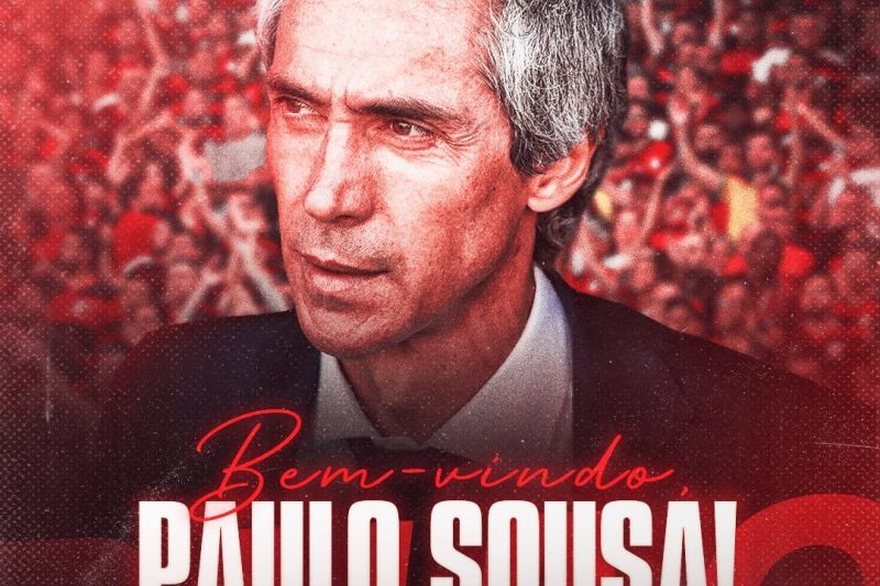 Flamengo anuncia contratação de Paulo Sousa como técnico