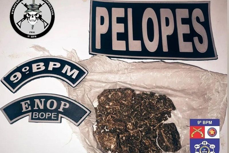 Operação Carnavalesca: Pelopes prende homem flagrado com droga em Delmiro Gouveia