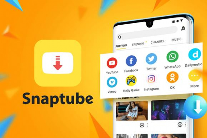 Downloads do Tiktok sem marca d’água? Você encontra no Snaptube