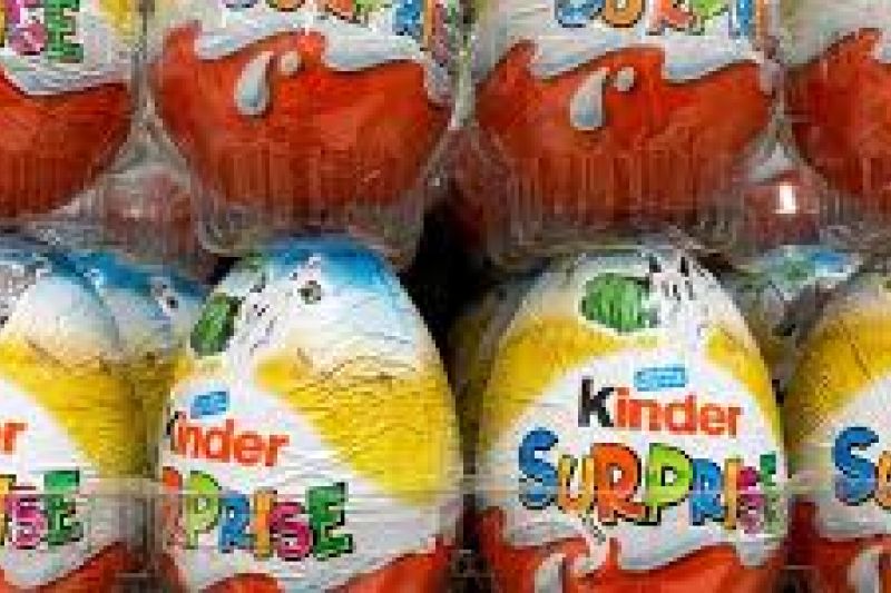 Ministério pede retirada do Kinder Ovo após casos de contaminação