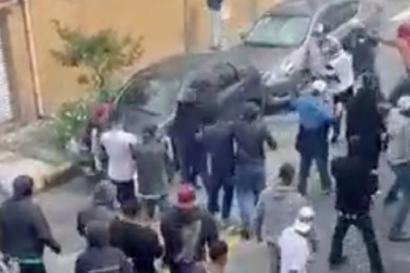 Briga entre torcedores do Santos e Coritiba termina com 18 presos