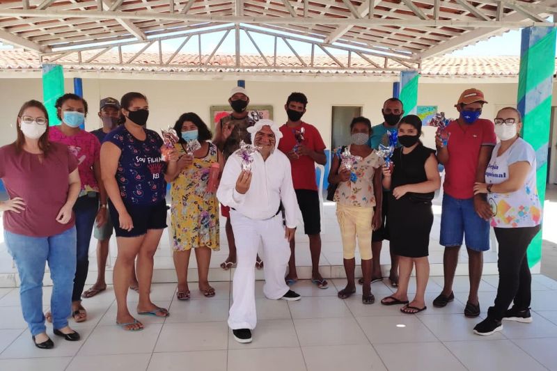 Projeto de Páscoa do CAPS de Piranhas promoveu interatividade aos usuários