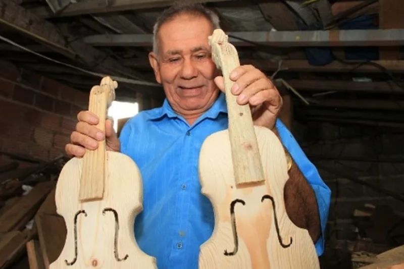 Morre Nelson da Rabeca, o Patrimônio Vivo da Cultura de Alagoas