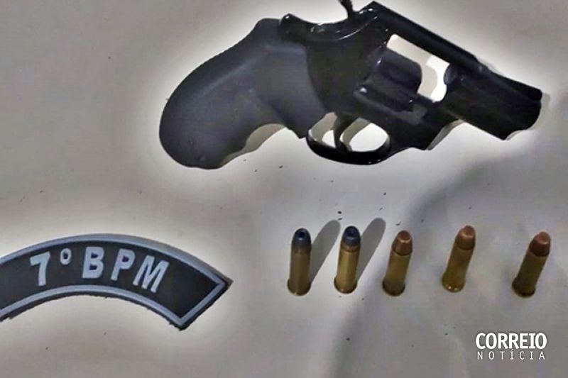 Homem armado é preso durante celebração de batizado no município de São José da Tapera