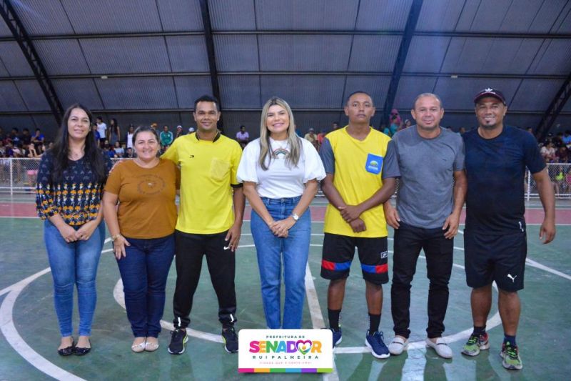 Prefeitura realiza final da 1ª Copa de Futsal Senador 40 anos