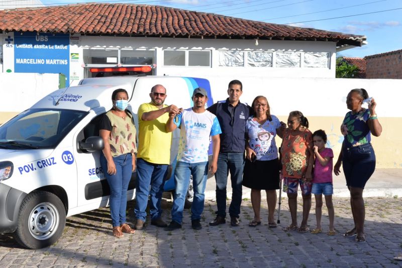 Unidades de saúde do Salgado e Povoado Cruz contam com novas ambulâncias