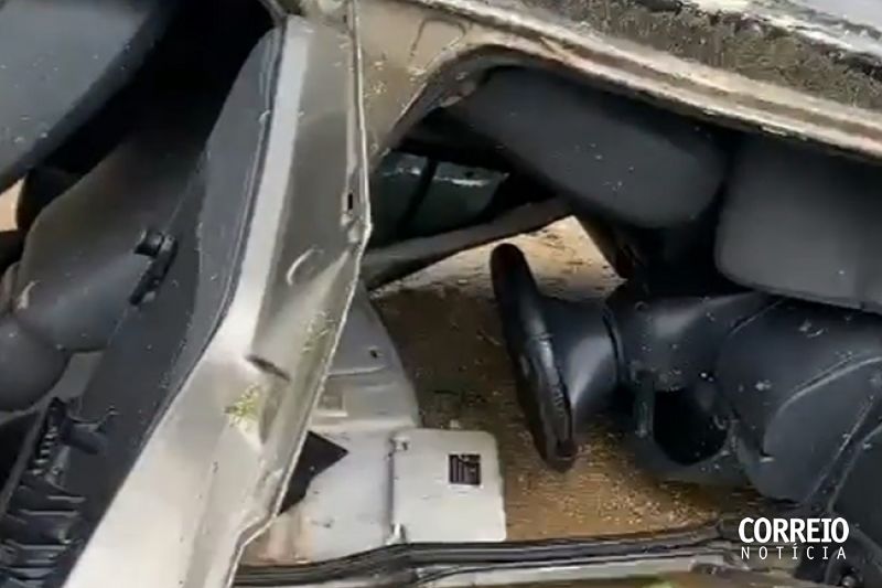 Morador de Major Izidoro capota veículo enquanto se dirigia para Palmeira dos Índios