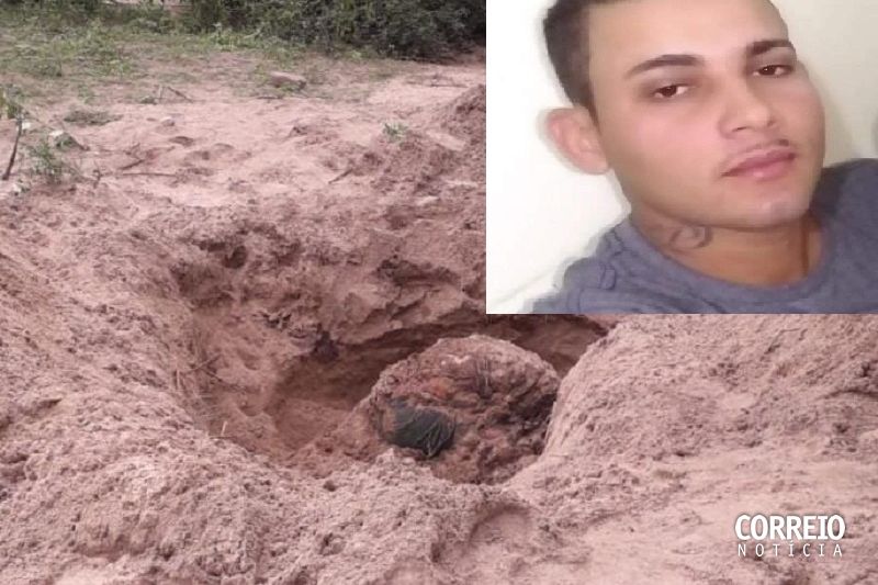 Jovem desaparecido há cinco dias é encontrado morto enterrado junto com moto em Piranhas