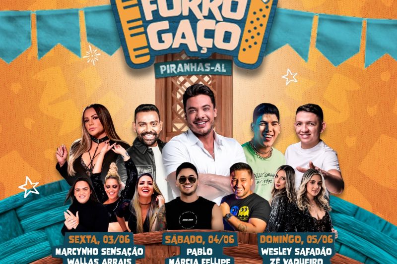 Em Alagoas, Piranhas se prepara para abertura do Forrogaço 2022