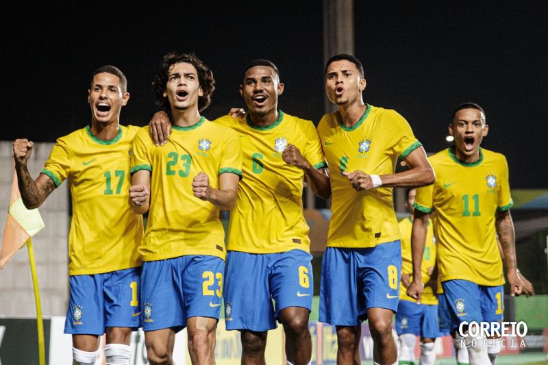 Brasil goleia Uruguai e fatura Torneio Sub-20 no Espírito Santo