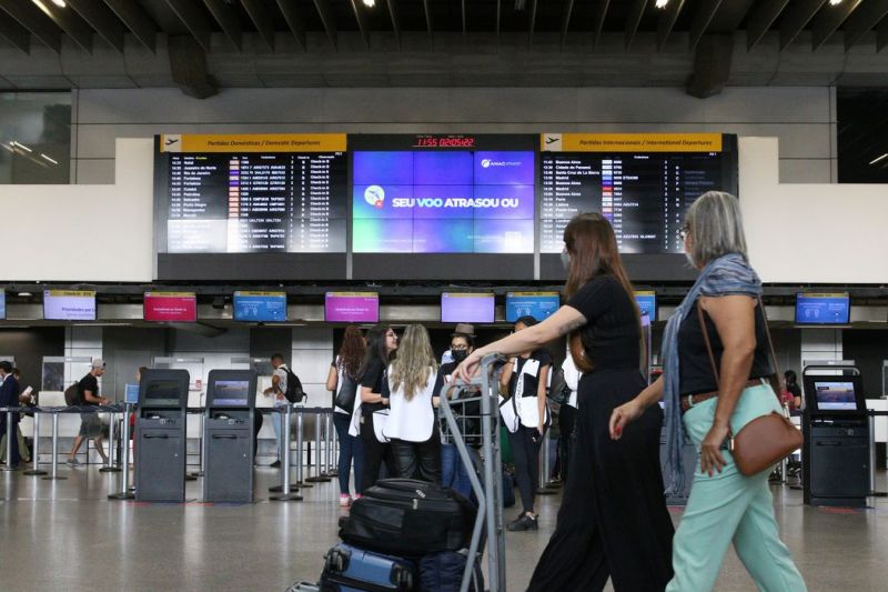 Viagens têm queda de 41% entre 2019 e 2021