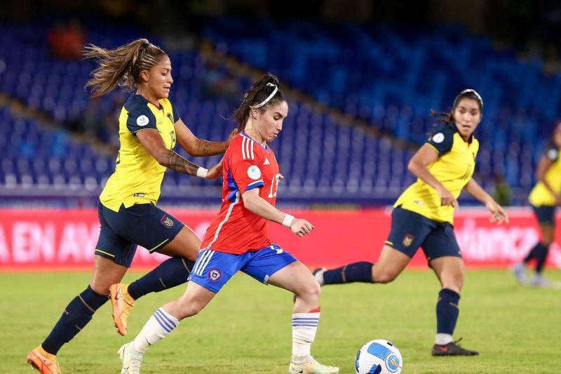 Chile vence a primeira pela Copa América de futebol feminino