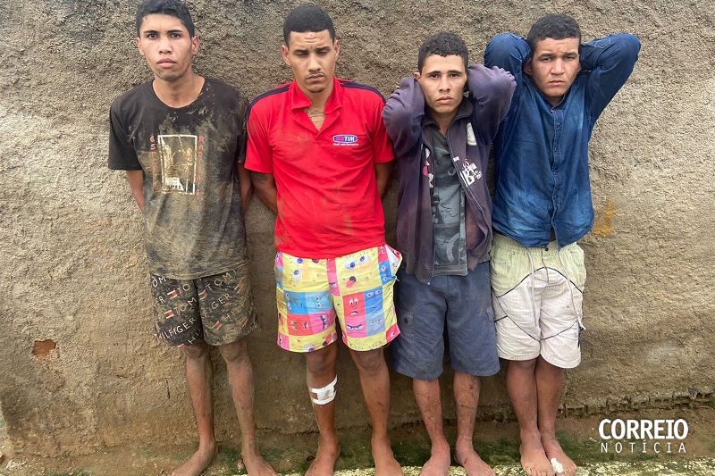 Quatro reeducandos que fugiram do presídio do Agreste são recapturados em Major Izidoro