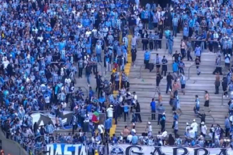 Justiça do RS suspende organizadas do Grêmio e interdita setor da Arena após briga