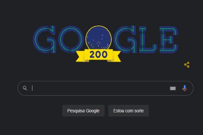 Google homenageia 200 anos de independência do Brasil