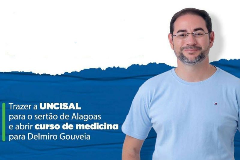 Dr. Rafael diz que lutará para interiorizar a UNCISAL e abrir curso de Medicina no Sertão