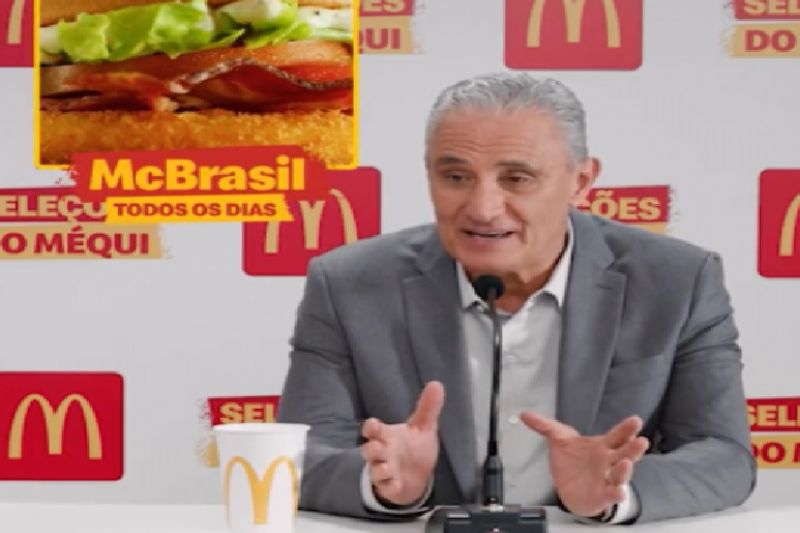 Com ajuda de Tite, McDonalds anuncia lanches inspirados em países da Copa