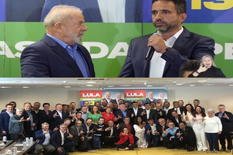 Renan Filho e Paulo participam de reunião para traçar estratégia da campanha de Lula