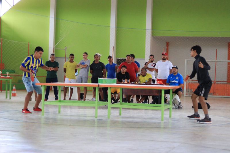 Ping-Pong: Piranhas realiza II Torneio de Tênis de Mesa