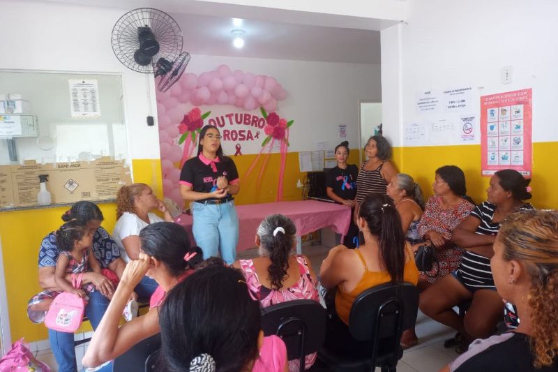 Unidades Básicas de Saúde de Delmiro seguem com programação especial para o Outubro Rosa