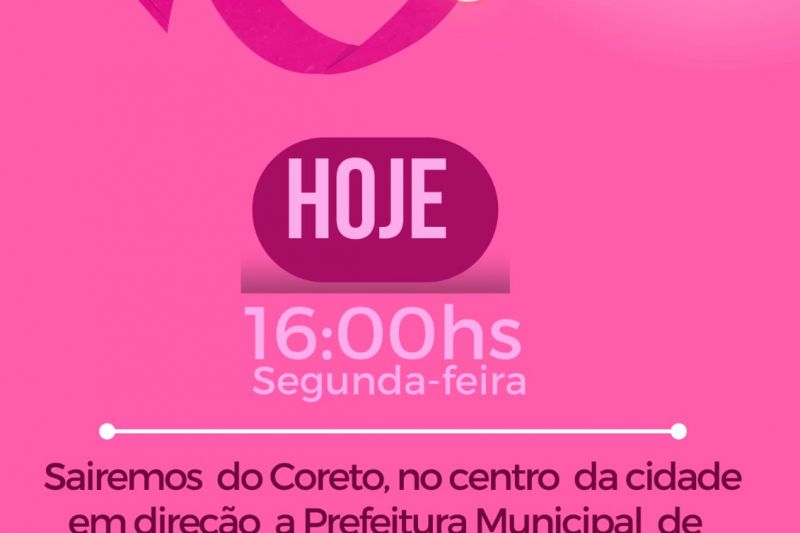 Instituto Crescer Cidadão realiza hoje caminhada rosa em Delmiro Gouveia