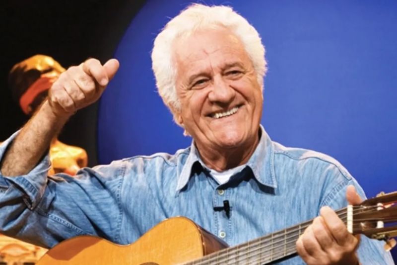 Rolando Boldrin, ator, cantor, compositor e ex-apresentador da TV Globo, morre aos 86 anos