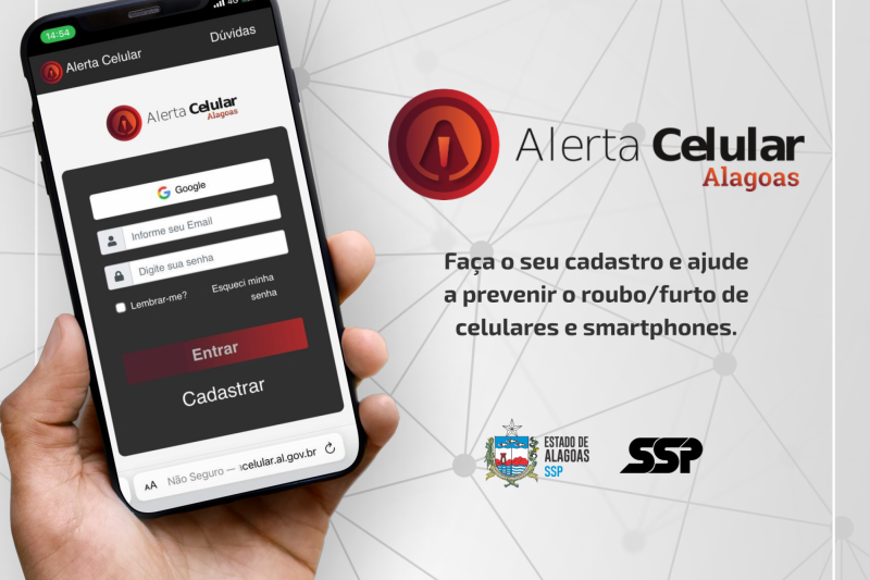 Alerta Celular: ferramenta da SSP pode ajudar no combate a roubos ou furtos de telefones