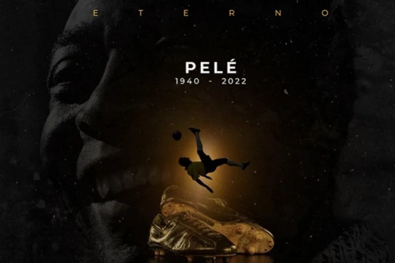 Morre Pelé, Rei do Futebol e tricampeão do mundo, aos 82 anos