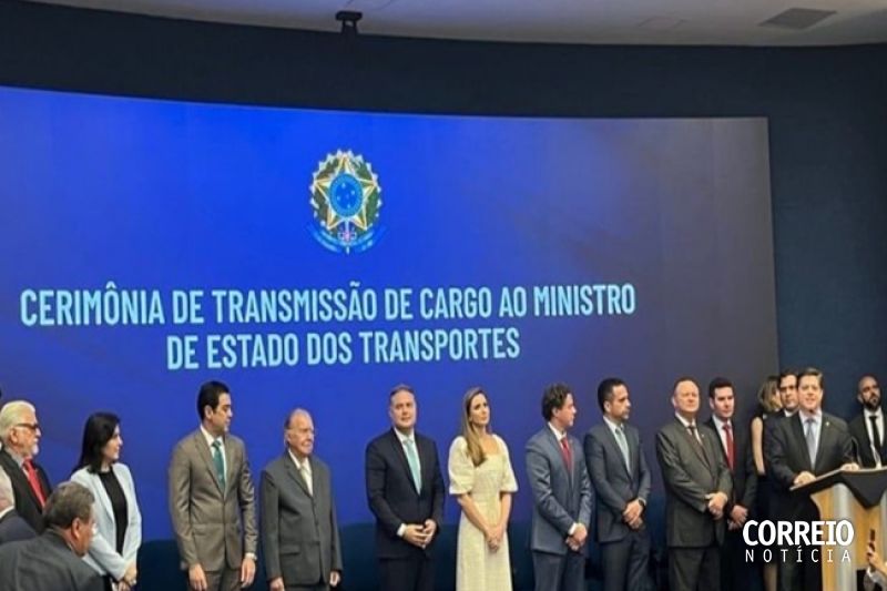 Renan Filho é empossado no cargo de ministro dos Transportes