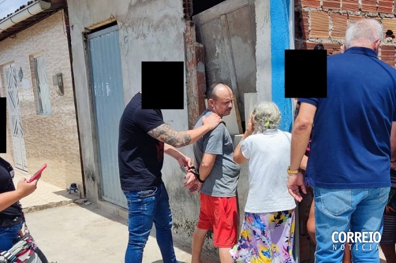 Preso em Marechal Deodoro acusado de estuprar enteadas em Olho D’água das Flores