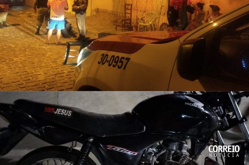 Moto furtada em Mata Grande é recuperada pela polícia em Delmiro Gouveia