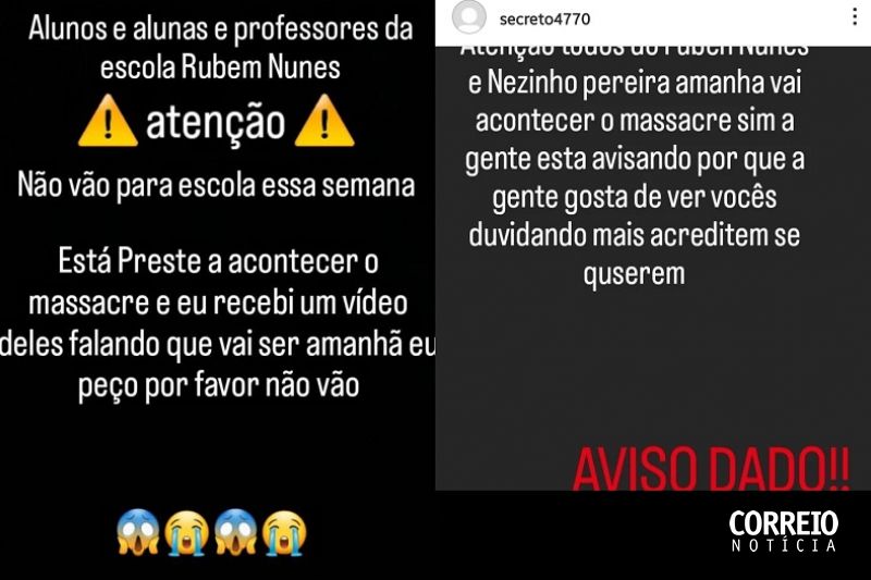 Polícia descobre que menina de 13 anos criou boato de massacre em escolas de Inhapi