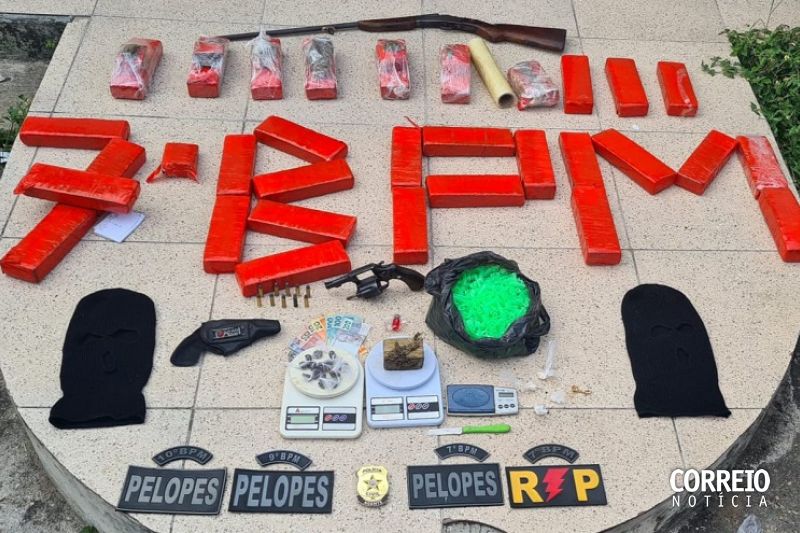 Sete pessoas são presas durante operação policial realizada em várias cidades do Sertão