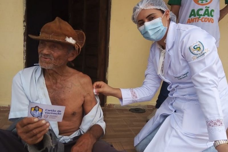 COVID-19: segundo reforço da vacina é ampliado pela prefeitura de Piranhas