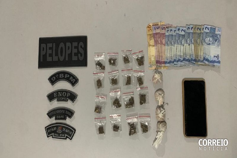 Homem usando colete de motaxista tenta fugir da polícia e acaba preso em Delmiro Gouveia