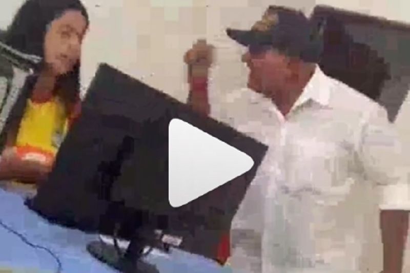 Servidora de Ouro Branco que aparece em vídeo sendo ameaçada diz que teme pela vida