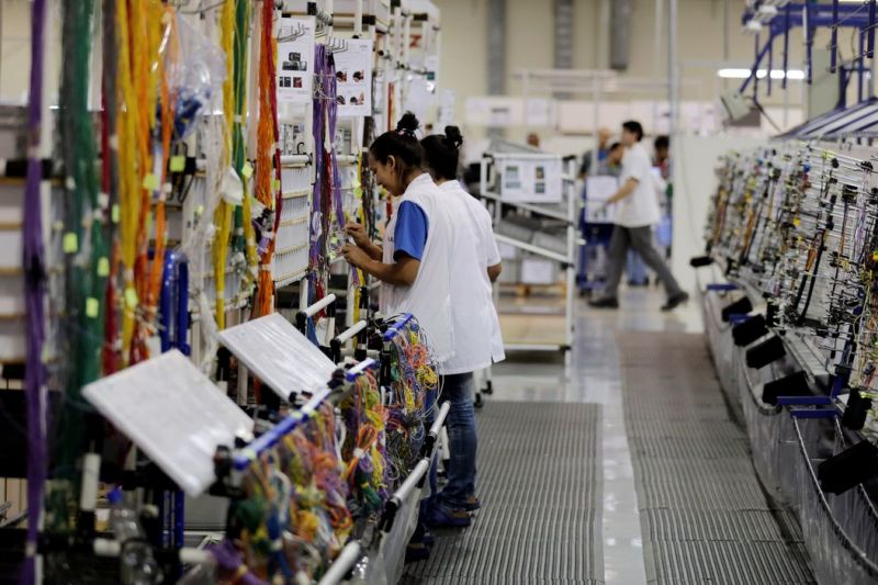 Indústria brasileira cresce 1,1% em março após duas quedas seguidas