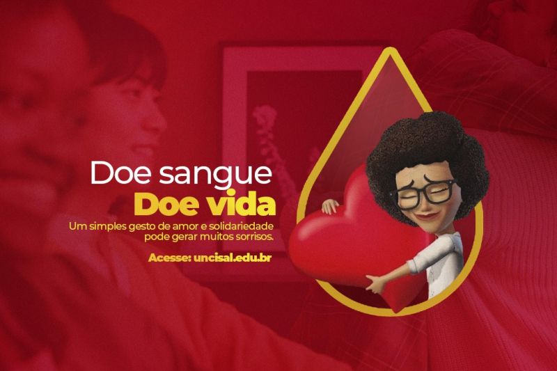 Uncisal entra na campanha de incentivo à doação de sangue