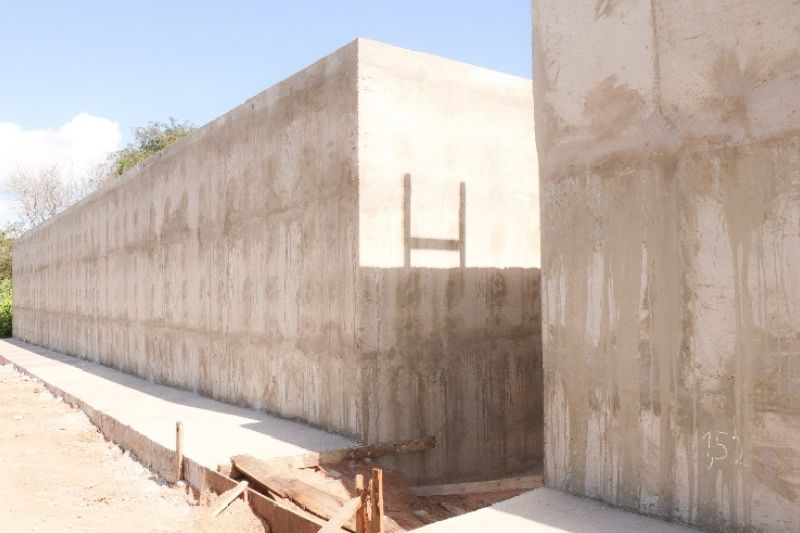 Equipe da Infraestrutura visita obras de abastecimento no alto Sertão