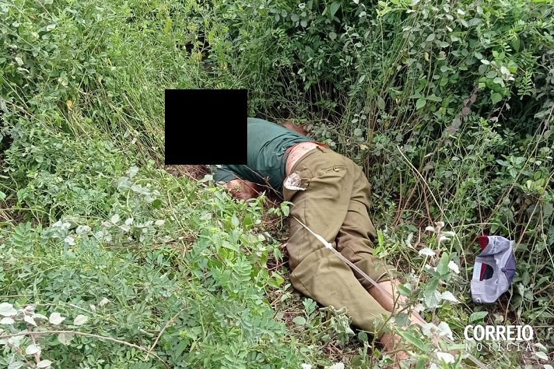 Idoso de 60 anos é encontrado morto a margem de rodovia na zona rural de Inhapi