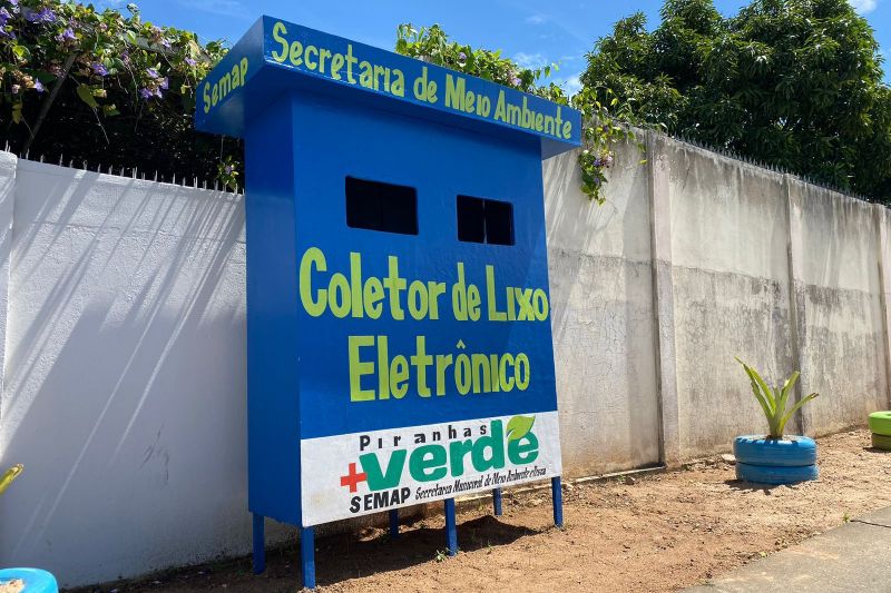 Piranhas é pioneira na destinação correta do lixo eletrônico no Alto Sertão de Alagoas