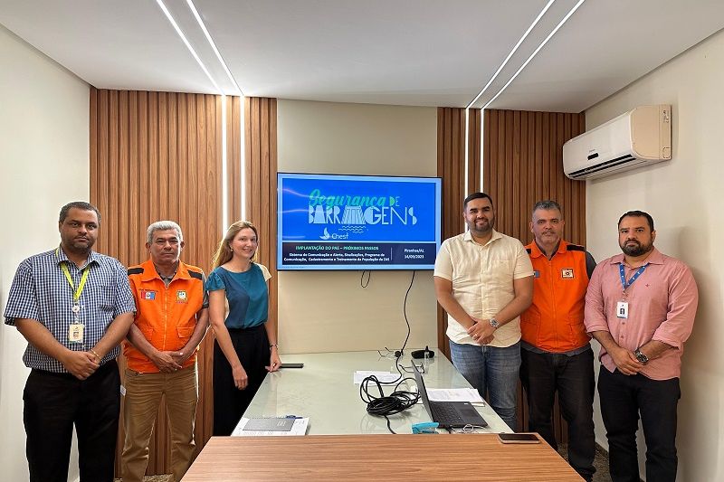 Em Alagoas, Piranhas avança na prevenção de emergência de barragem