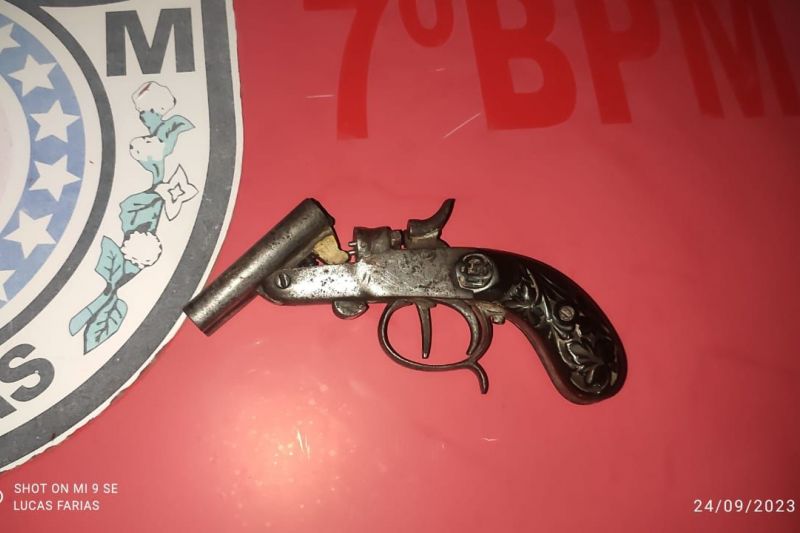 Homem é preso com arma de fogo em Jaramataia