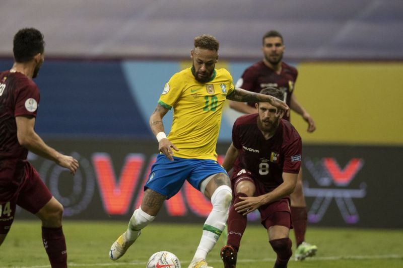 Brasil enfrenta Venezuela na Arena Pantanal
