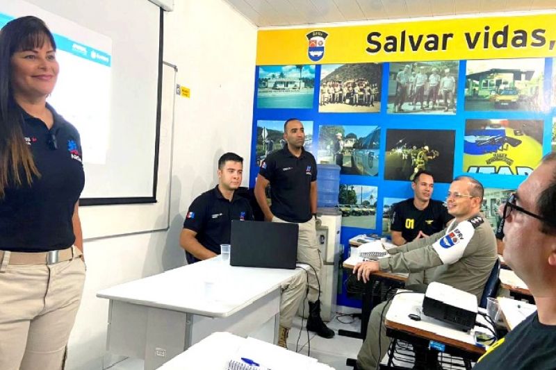 Arsal apresenta modelo de fiscalização do transporte intermunicipal a agentes do BPRv
