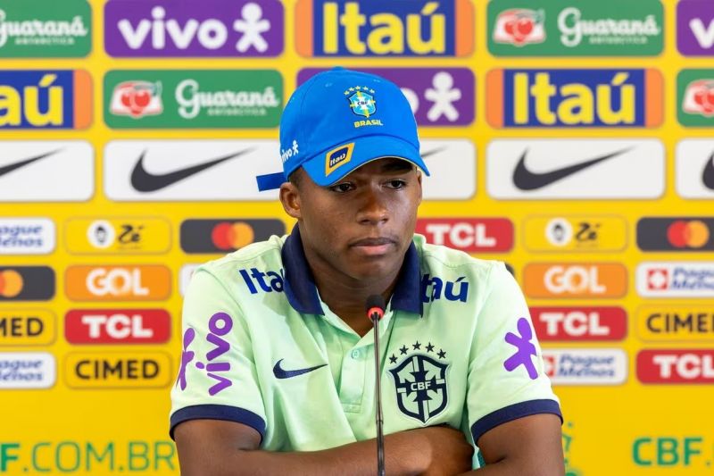 Seleção Brasileira e o craque novato Endrick
