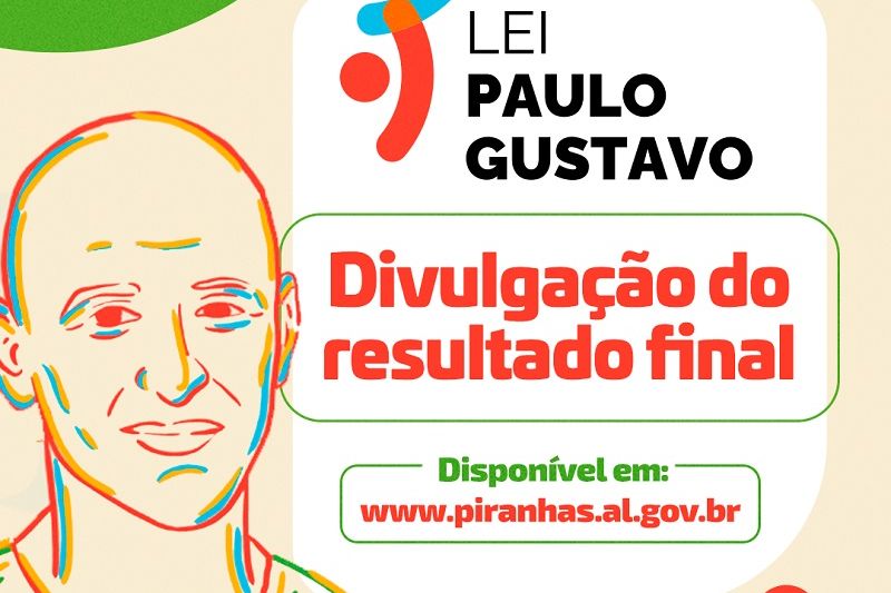 Secult divulga resultado final e da avaliação de recursos dos editais da Lei Paulo Gustavo