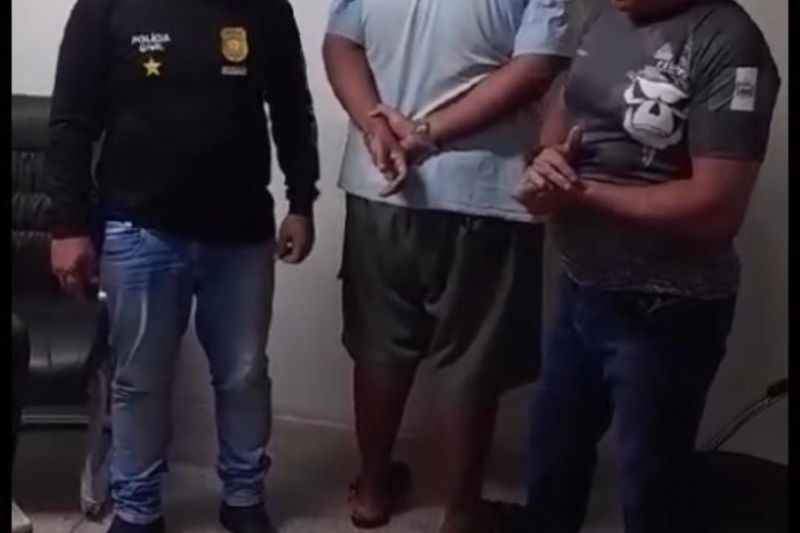 Acusado de atear fogo na casa de empresária é preso por ordem judicial em Delmiro Gouveia