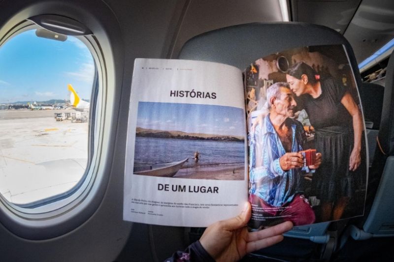 Ilha do Ferro, em Pão de Açúcar, é destaque em revista de bordo da GOL